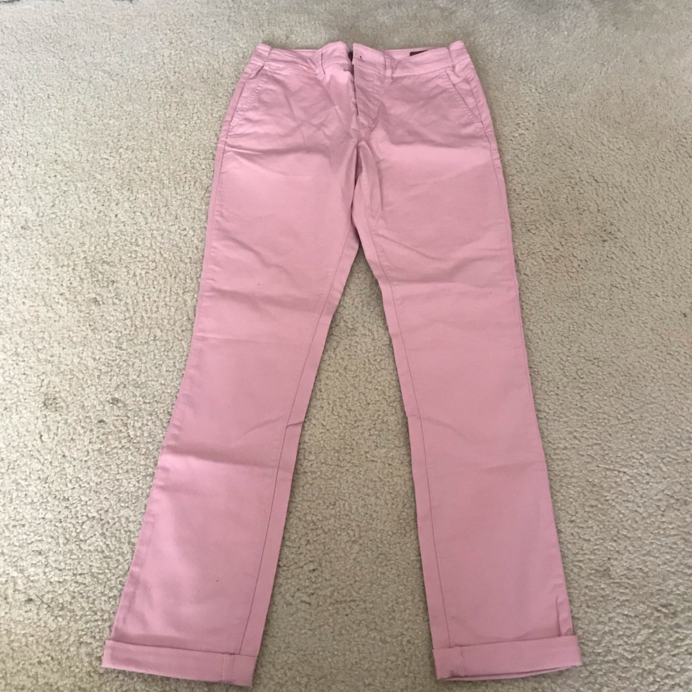 ASOS SKINNY PASTEL PINK CHINO PANTS 💝